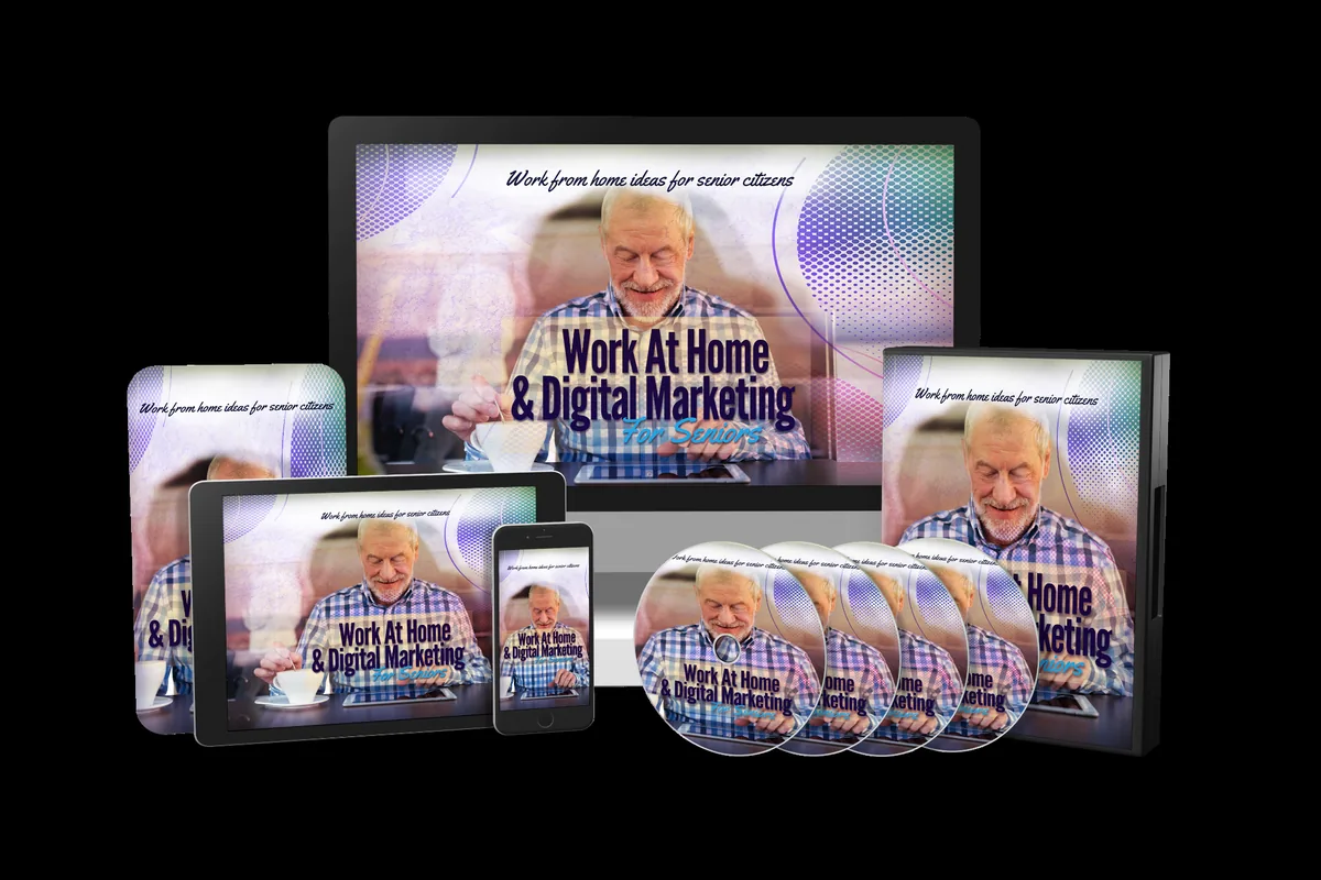 Work at Home & Digital Marketing For Seniors